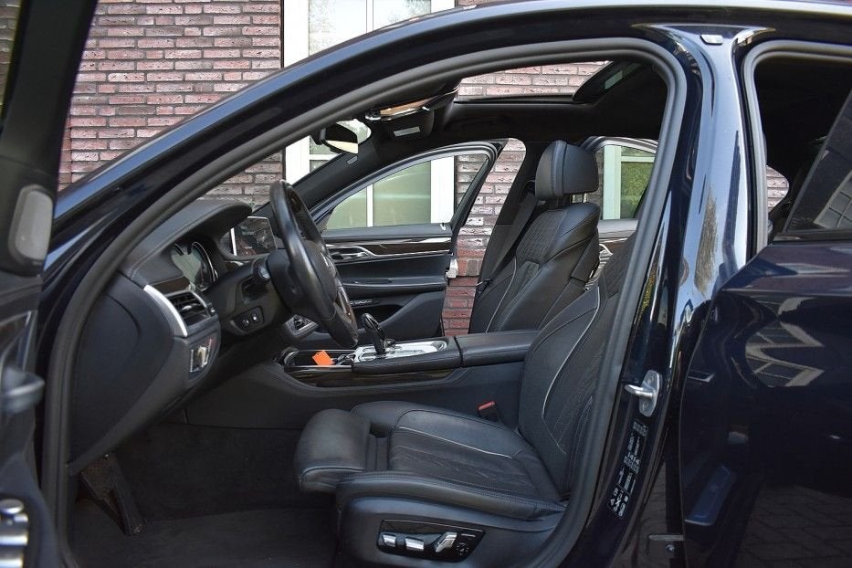 BMW 750 7 Series 750i xDrive High Executive/Trekhaak/Schuifd, Automaat, Blauw, 7 Reeks, Bedrijf