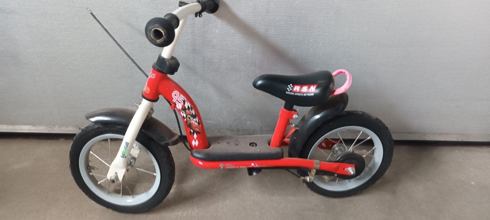 fiets te koop, Ophalen