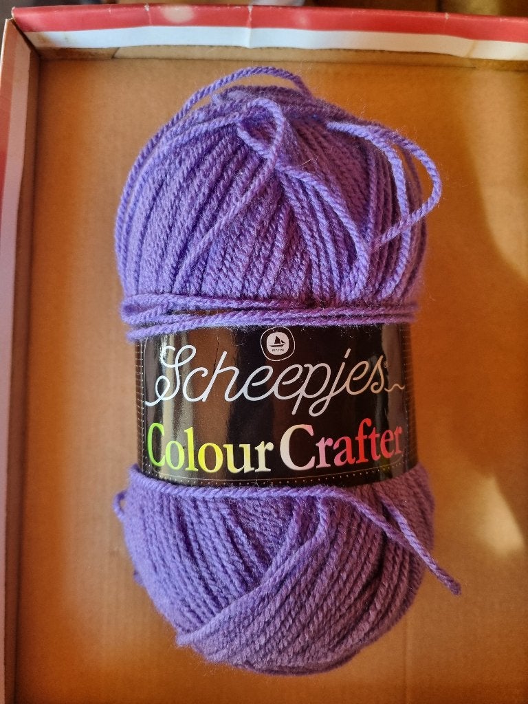Breiwol Scheepjes Colour Crafter 100 gram, Hobby en Vrije tijd, Breien en Haken, Ophalen of Verzenden, Nieuw, Breien of Haken