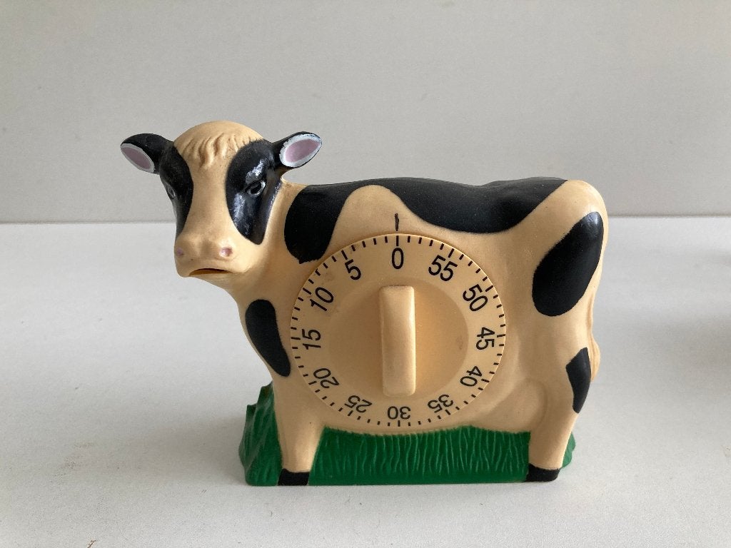 Réveil de cuisine vintage en forme de vache, Enlèvement ou Envoi