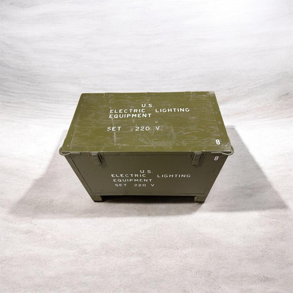 Caisse Militaire equipment Lighting, Collections, Enlèvement, Armée de terre, Autres types