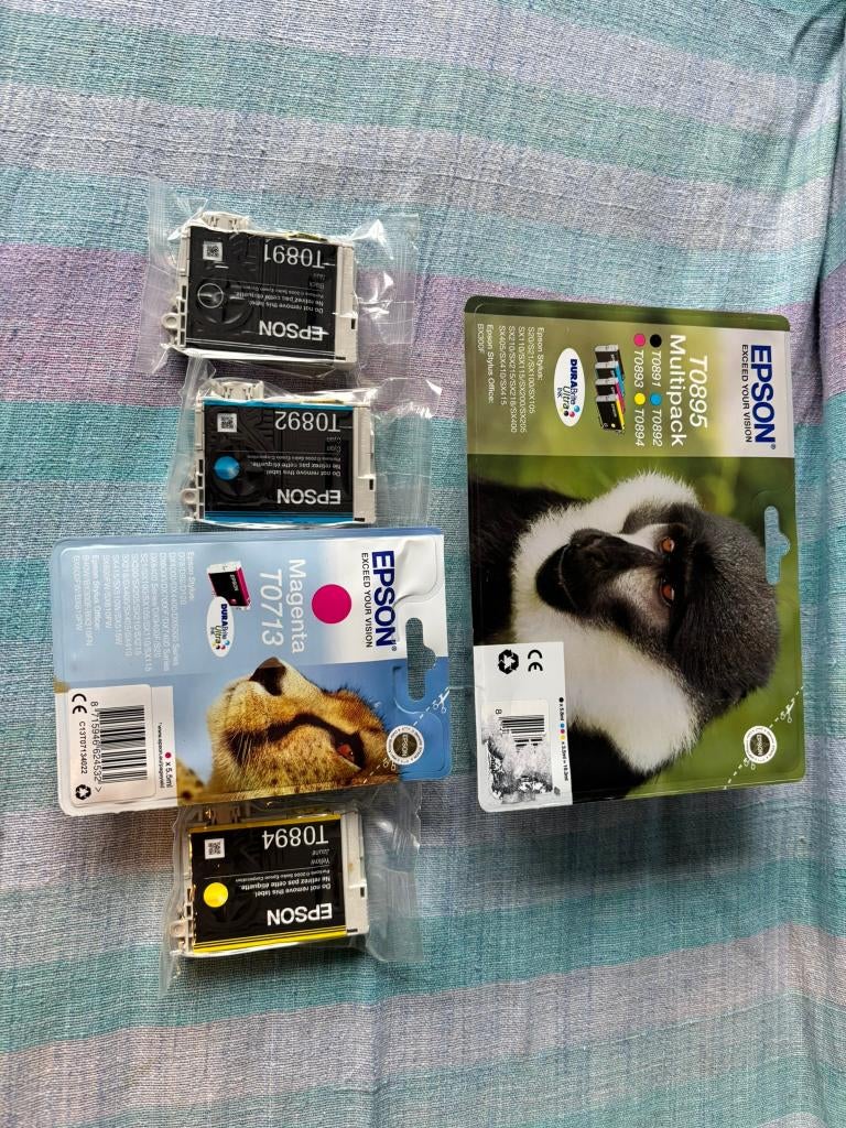EPSON cartridges, Ophalen, Nieuw, Cartridge, Epson