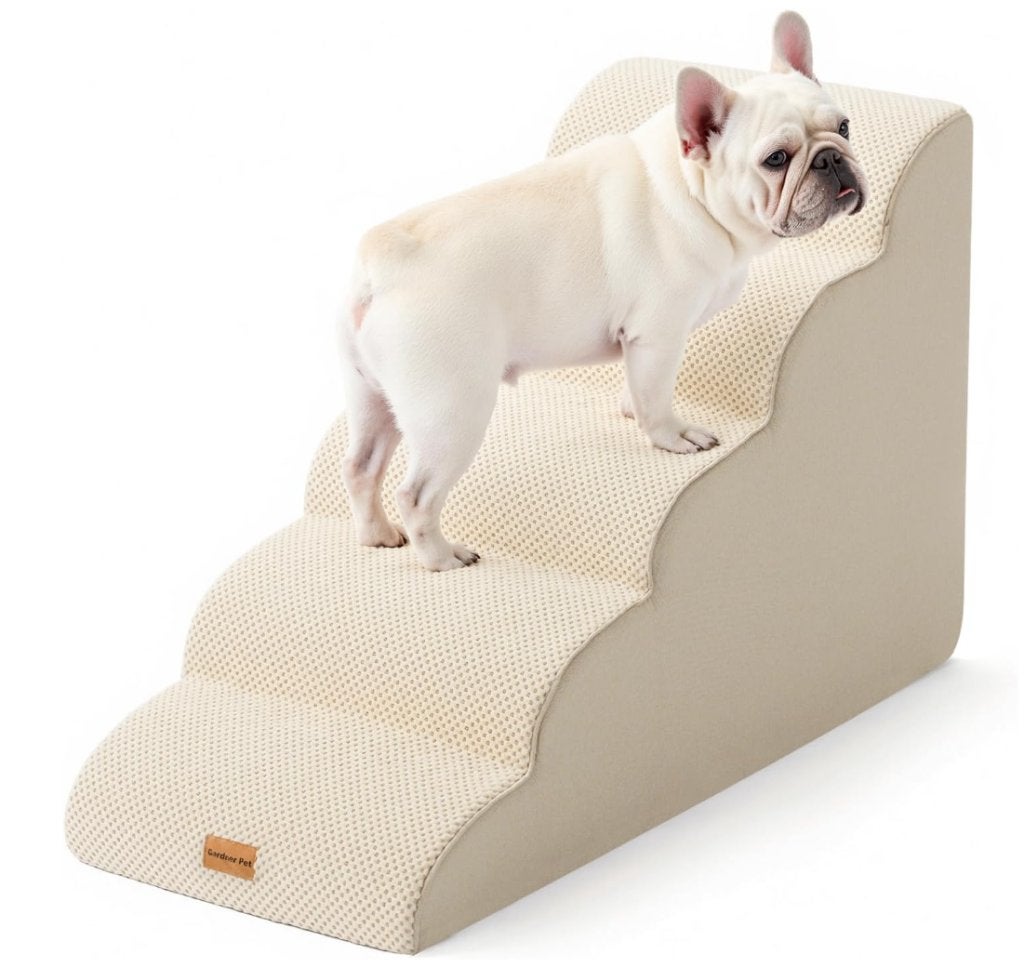 Escaliers pour animaux de compagnie - 5 marches - beige ++++, Animaux & Accessoires, Enlèvement, Neuf