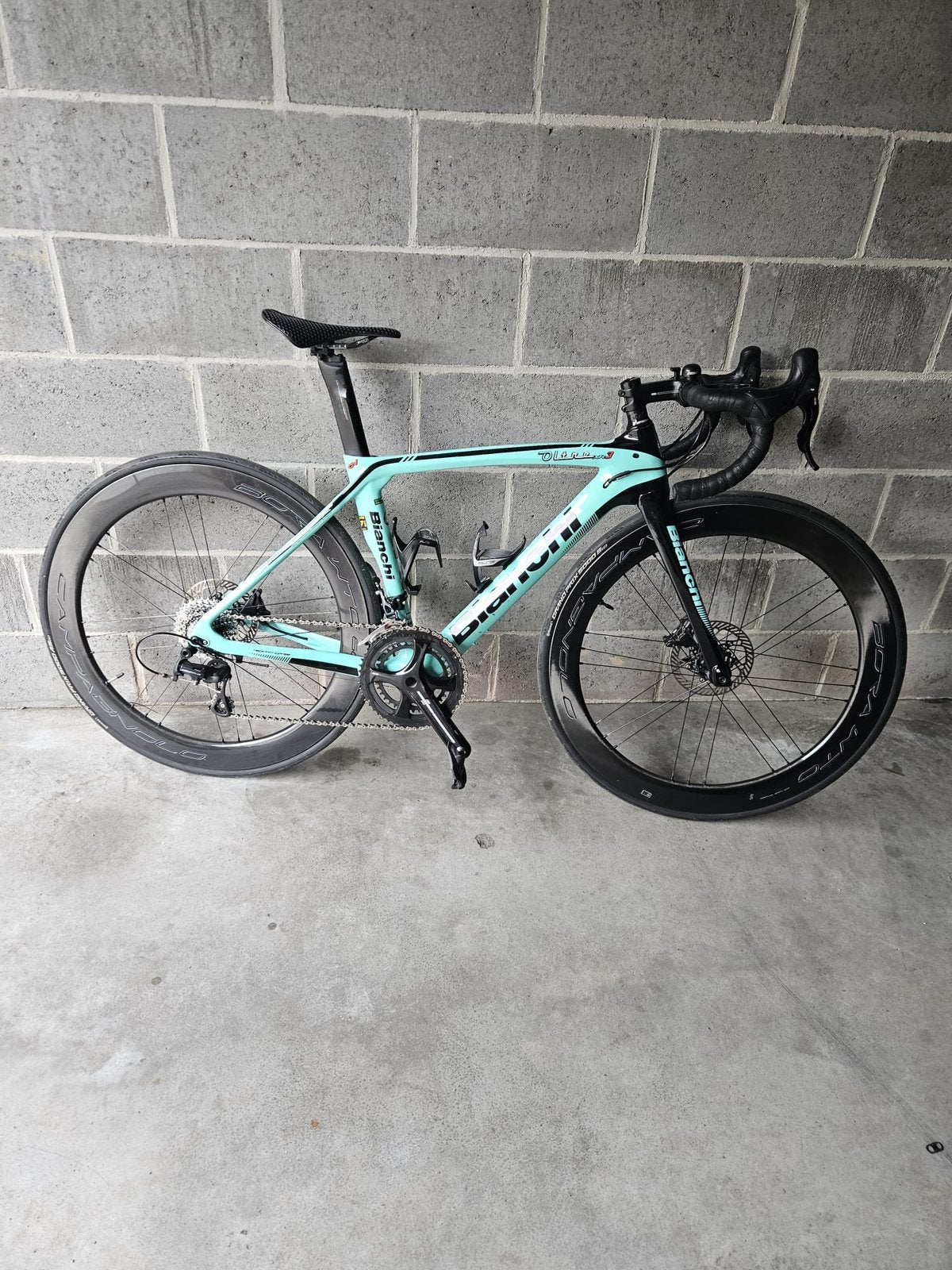 Bianchi oltre 3 koersfiets, Fietsen en Brommers, Carbon, Minder dan 49 cm, Zo goed als nieuw, Ophalen
