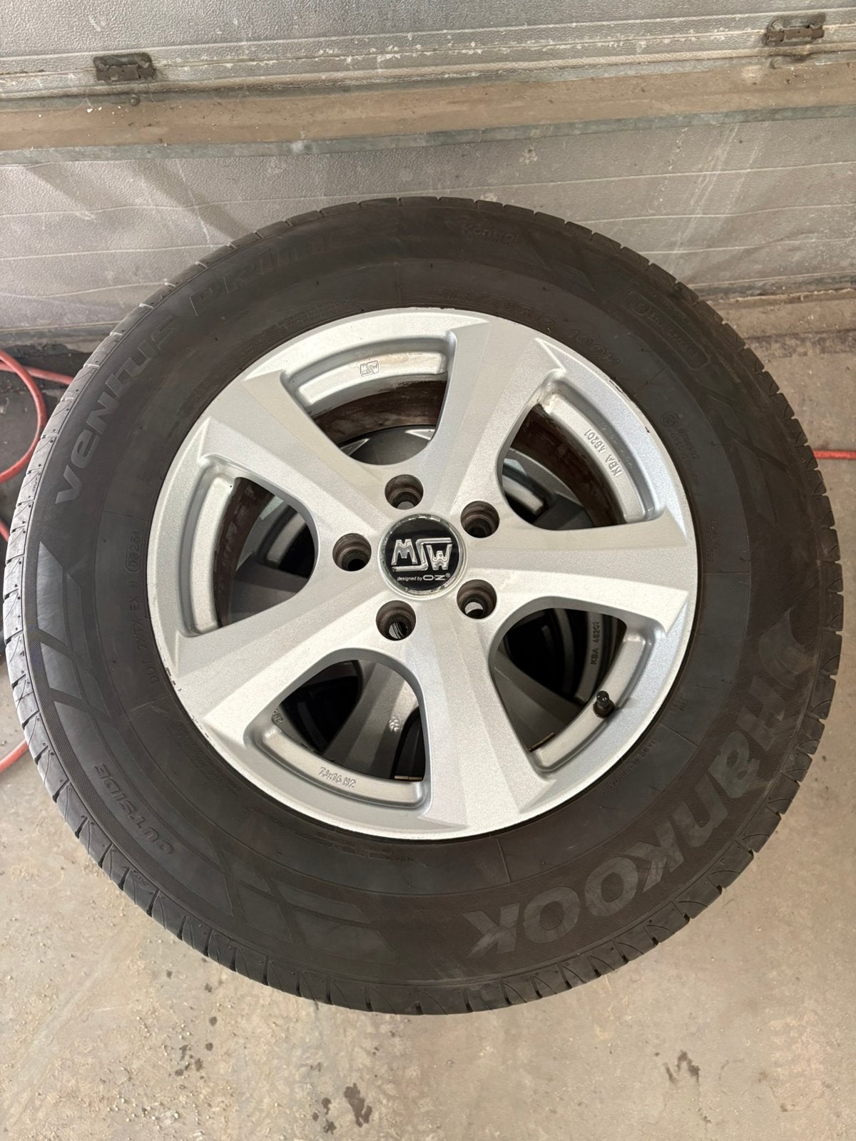 Jantes alu Hyundai i35, Enlèvement, Jante(s)