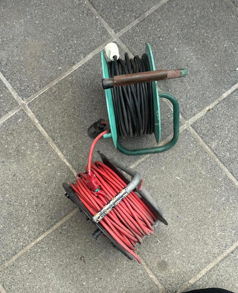 Verlengkabel, Ophalen, Gebruikt