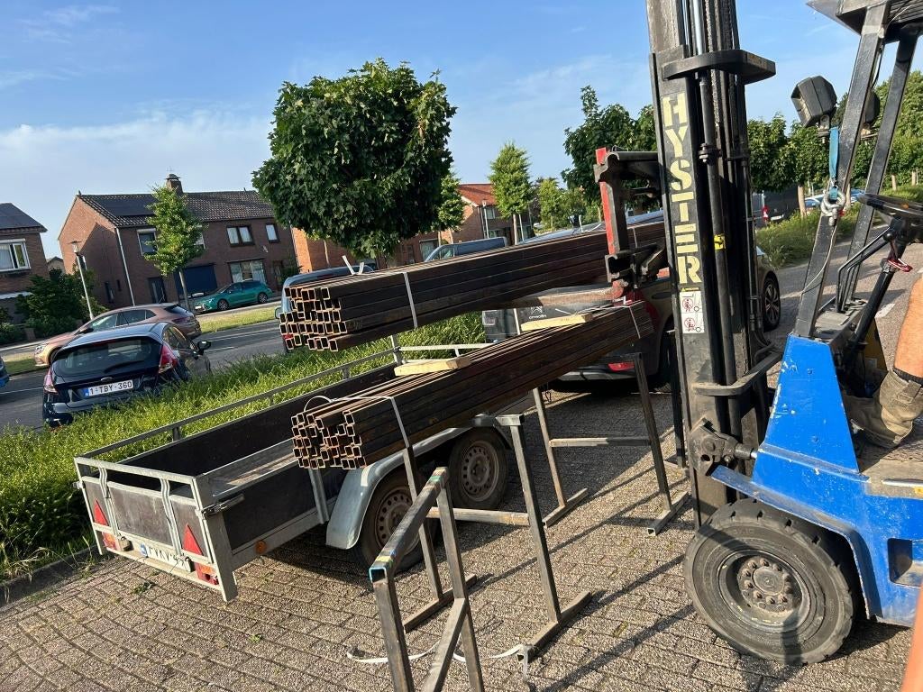 Kokers 40x40x3, Ophalen of Verzenden, Nieuw, IJzer