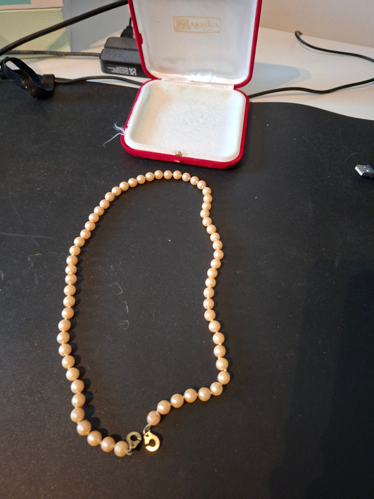 parel ketting, Bijoux, Sacs & Beauté, Enlèvement ou Envoi