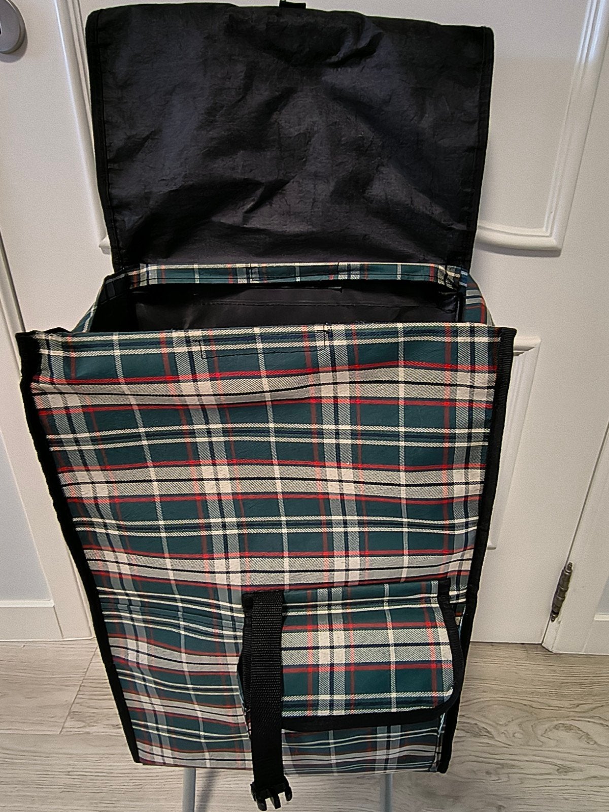 boodschappen trolley, Ophalen