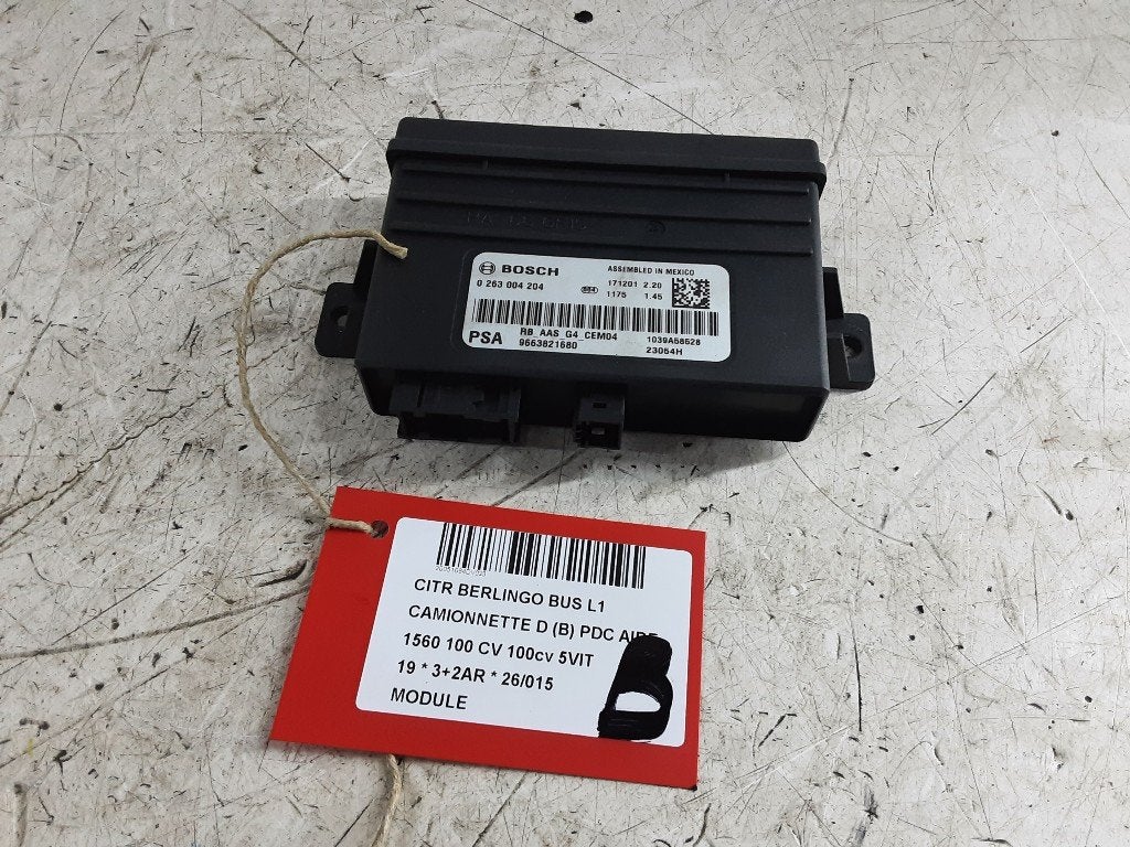 UNITE ELECTRONIQUE Citroën Berlingo (9663821680), Citroën, Kontakt-citroen@citroen.com, Utilisé, Citroën Deutschland GmbH