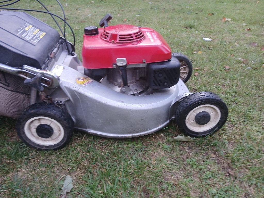 Maaier HONDA HR195 Zelfrijdend 48cm excl. conditie, Tuin en Terras, Ophalen, Honda, Gebruikt, Benzine-grasmaaier