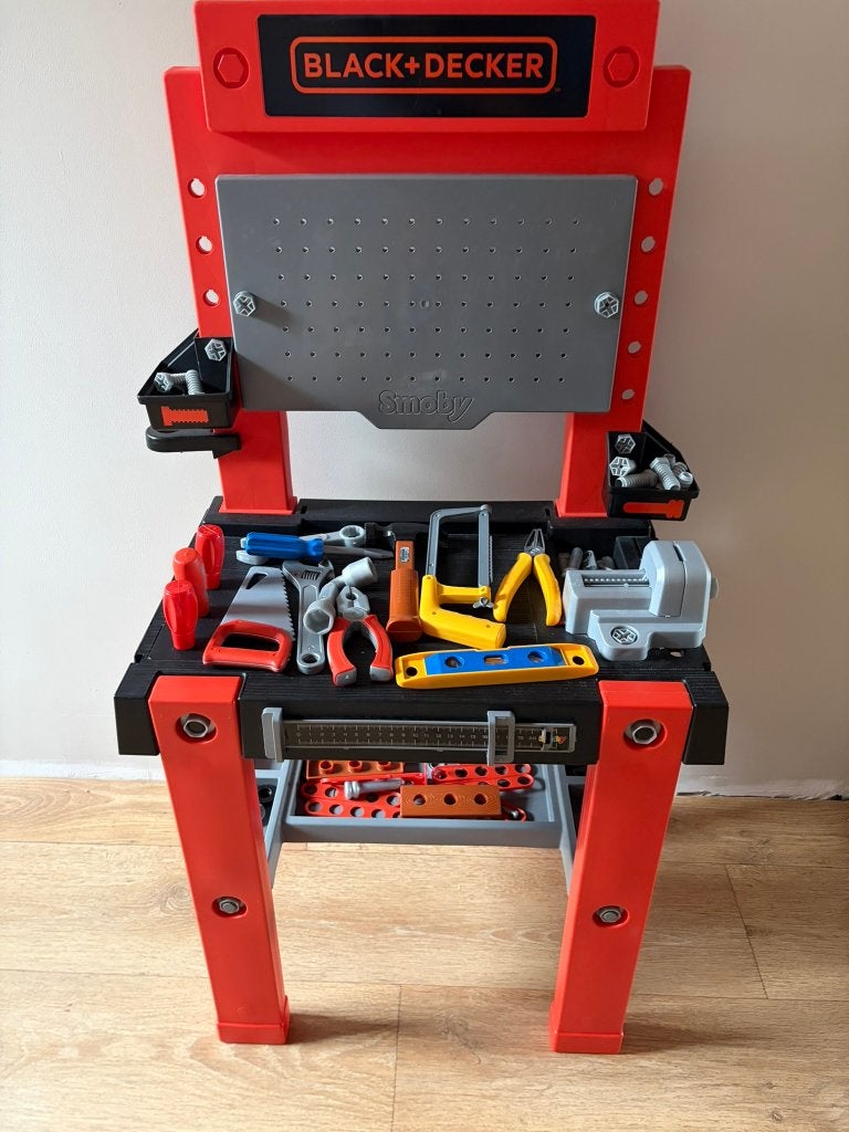 Smoby Black & Decker speelgoed werkbank, Kinderen en Baby's, Ophalen