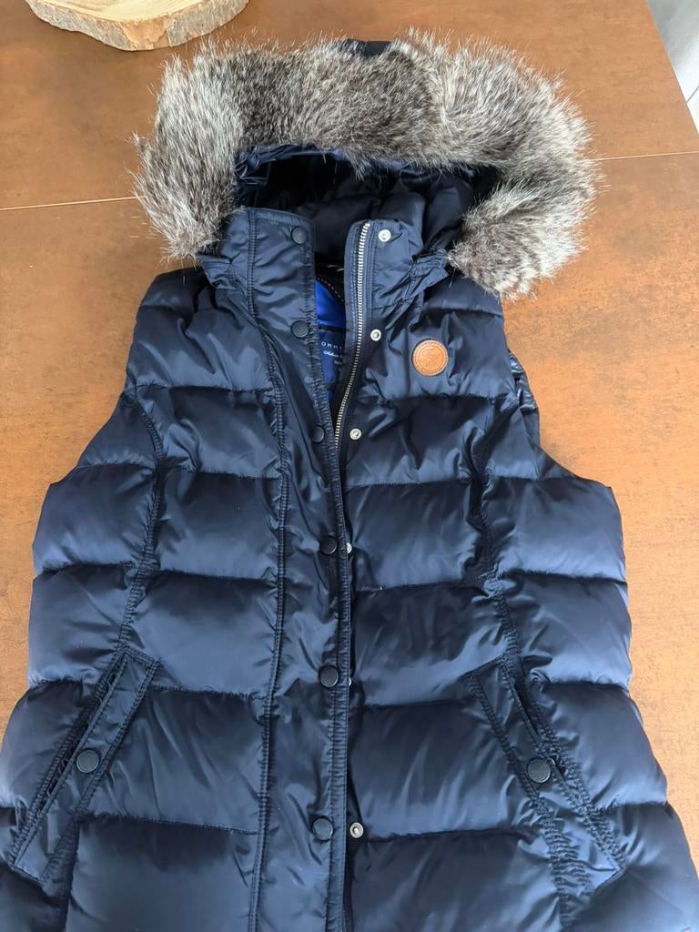 Veste femme bleu foncée sans manches Tommy Hilfiger T. XL, Enlèvement ou Envoi, Comme neuf, Taille 42/44 (L), Bleu