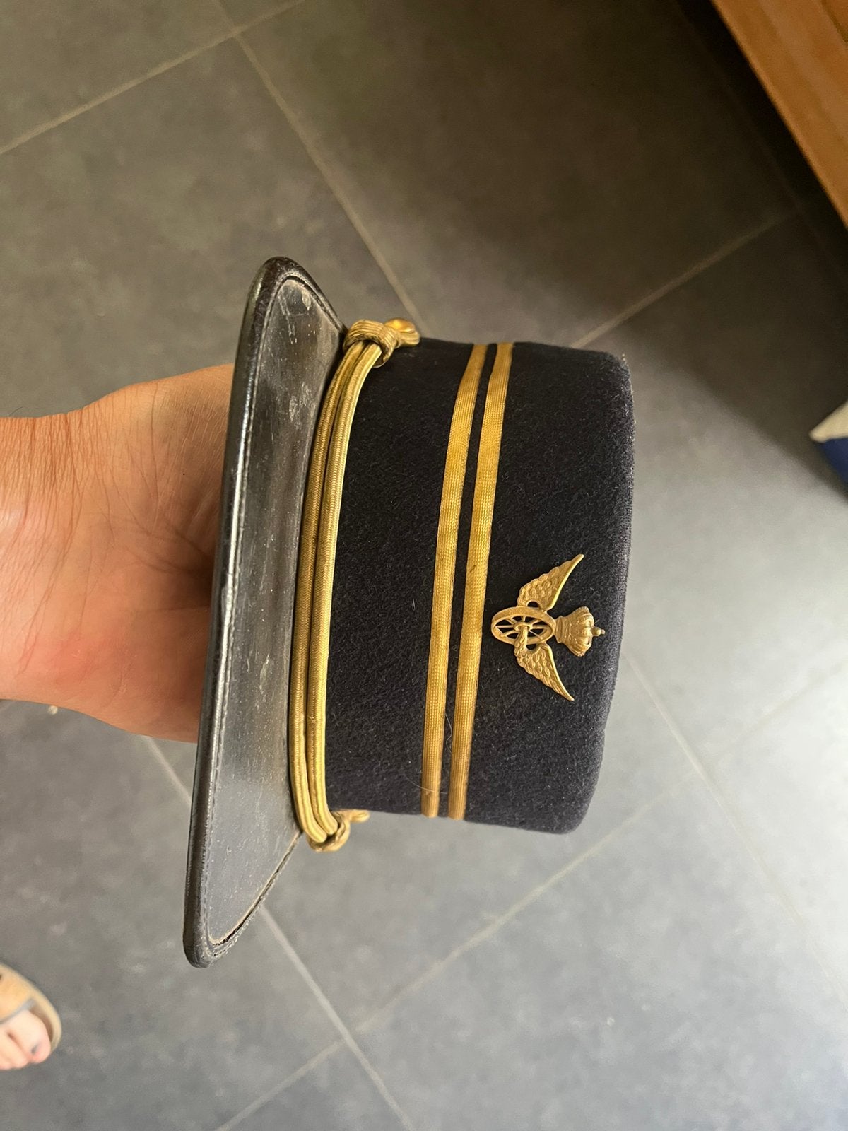 Kepi Hoofdbeschermer NMBS NMDB, Ophalen of Verzenden, Zo goed als nieuw