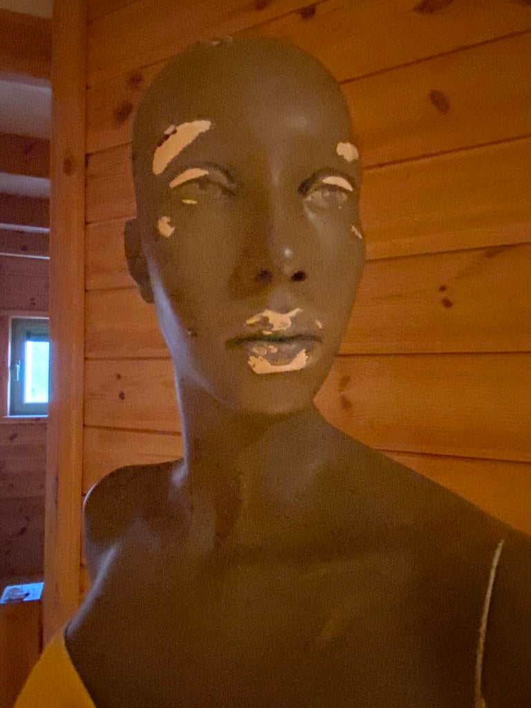 Mannequin marron foncé, Enlèvement, Utilisé, Autres types, Réaliste ou Reborn