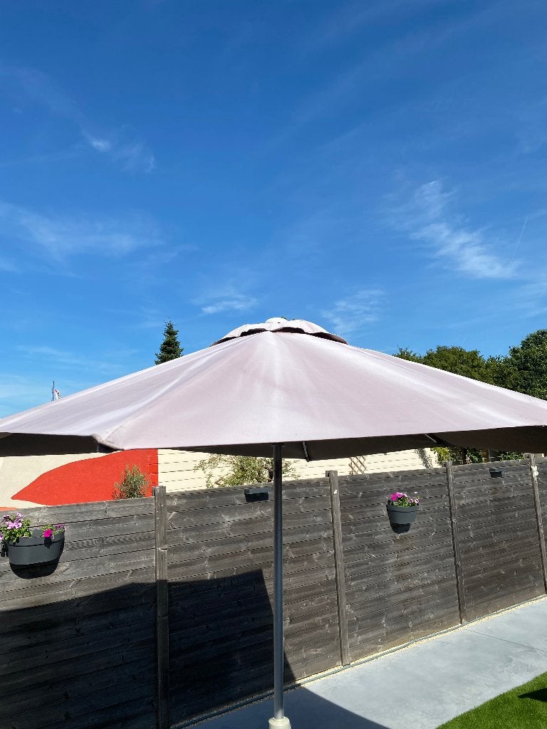 Parasol, Tuin en Terras, Ophalen, Gebruikt, Kantelbaar, 2 tot 3 meter