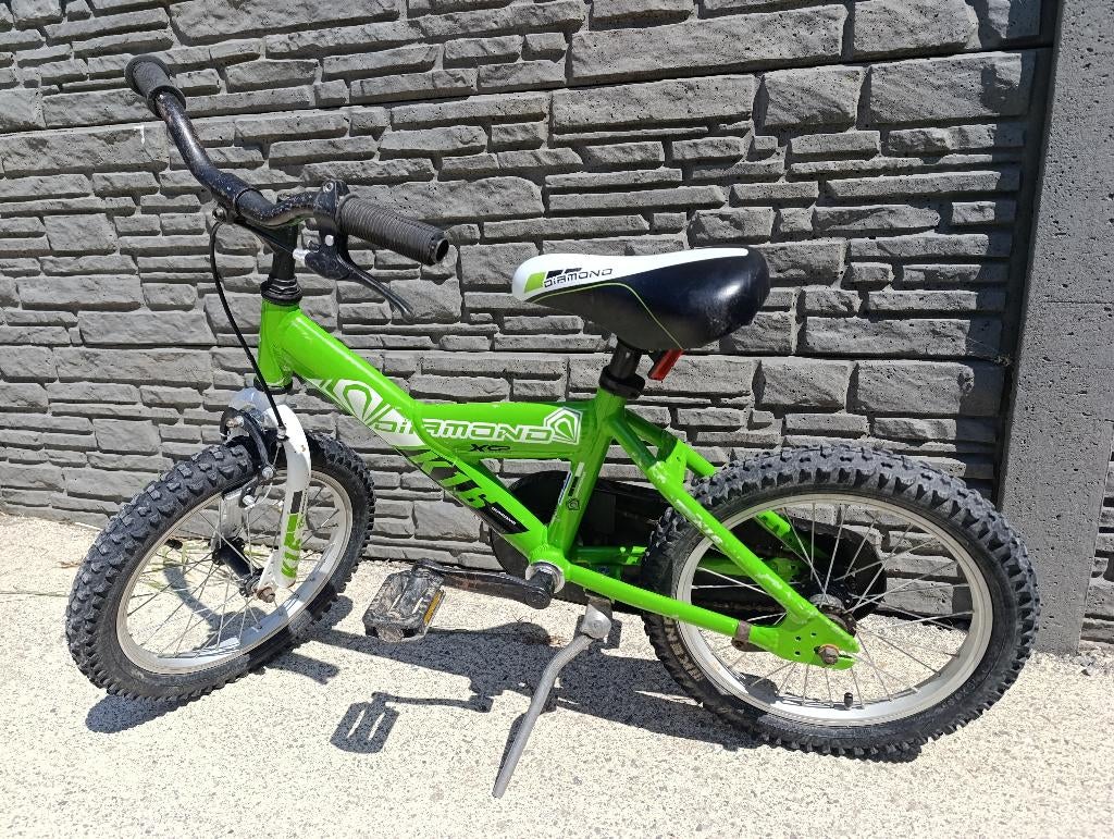 Vélo Diamond 16 ", Ophalen, Gebruikt, Terugtraprem, 16 tot 20 inch