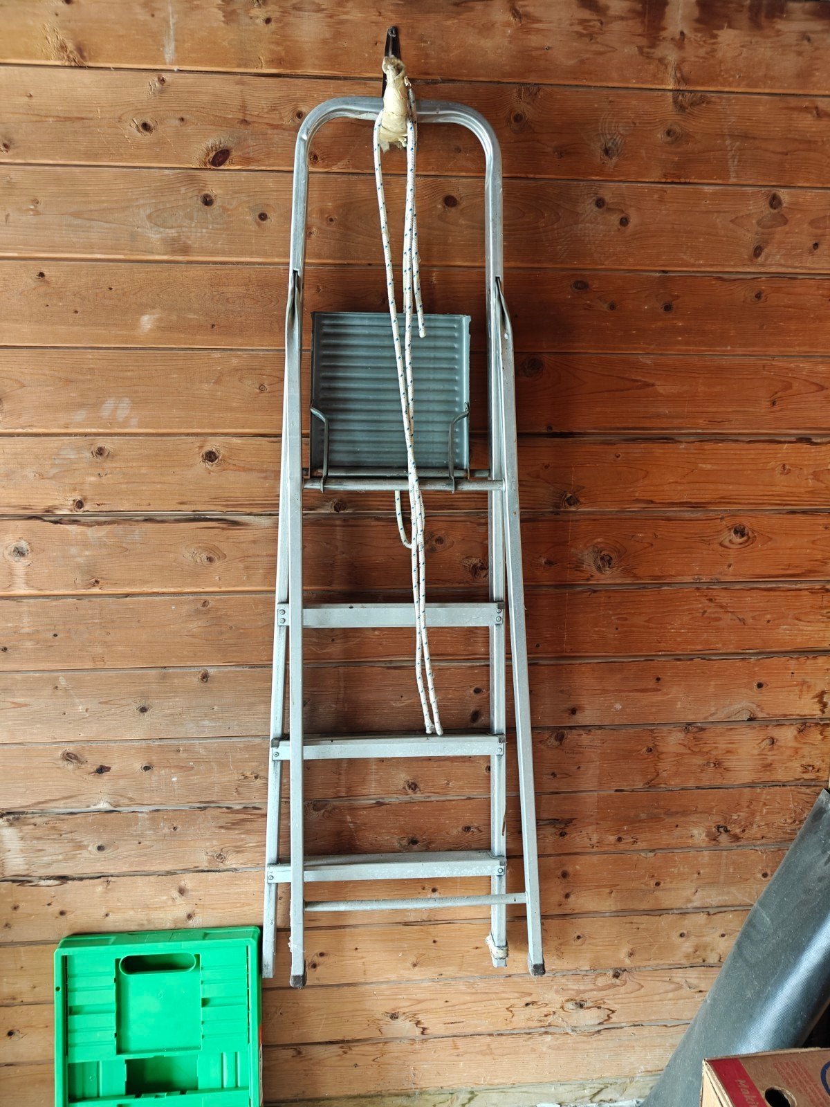 Echelle 4 marches, Bricolage & Construction, Pliable ou rétractable/escamotable, Escalier, Moins de 2 mètres, Comme neuf