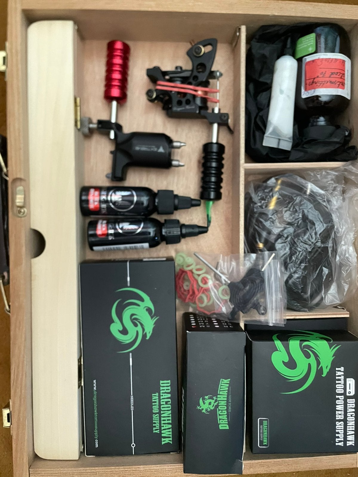 Tattoo machine - complete set, Ophalen, Zo goed als nieuw