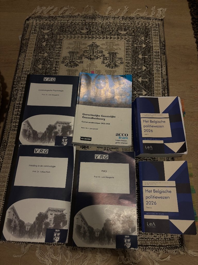 Boeken criminologie, Boeken, Ophalen of Verzenden, Gelezen, Hogeschool