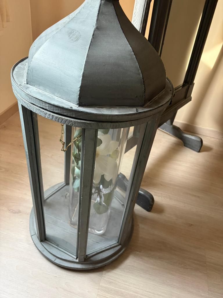 Grijsblauw, Huis en Inrichting, Woonaccessoires | Spiegels, Ophalen, Minder dan 50 cm, Gebruikt, 100 tot 150 cm