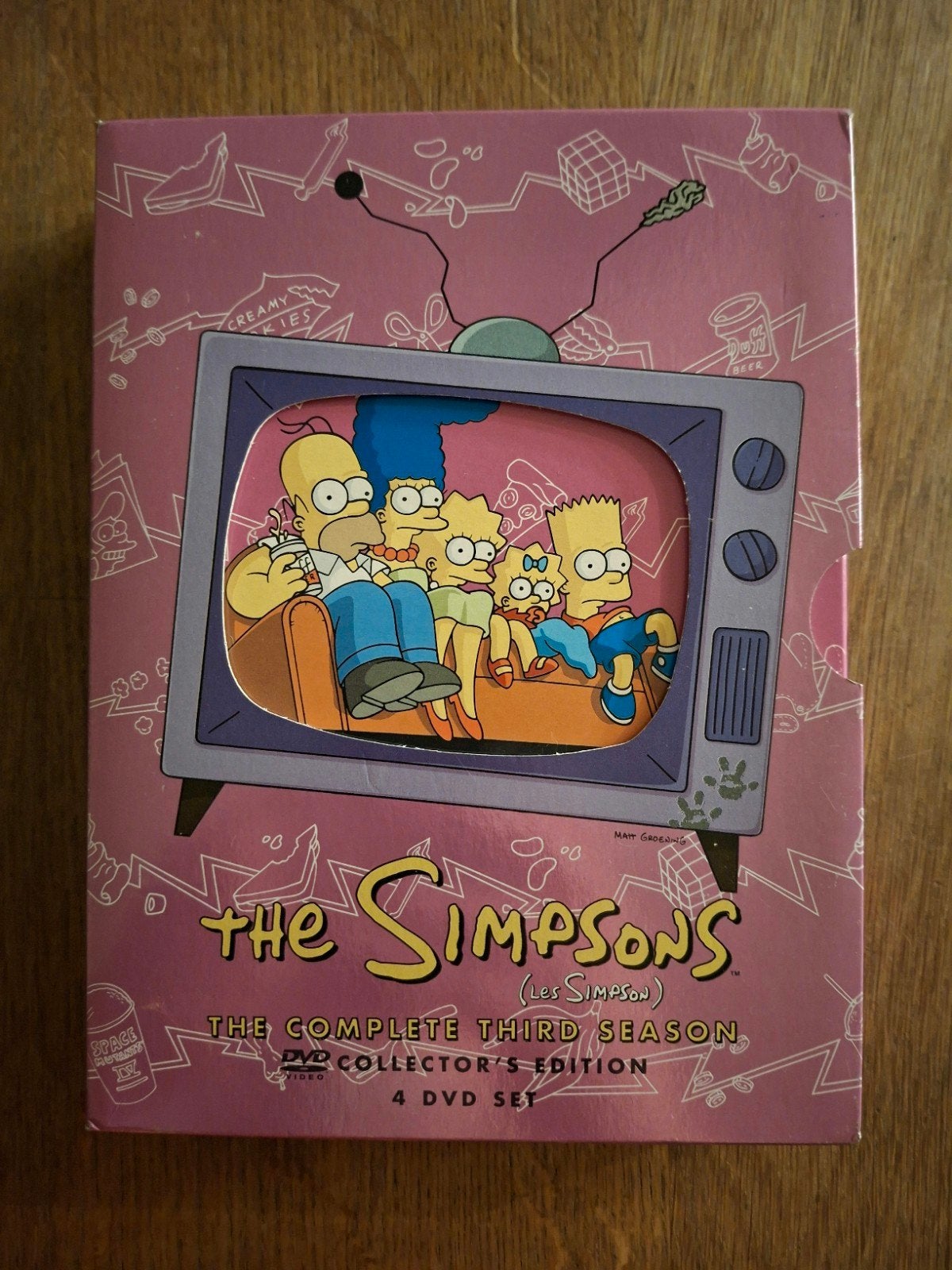 DVD  - BOX  - THE SIMPSONS  - COMPLETE SERIE 3 - COLLECTOR'S, Cd's en Dvd's, Speciale editie, Nederlands, Tv-serie, Ophalen of Verzenden