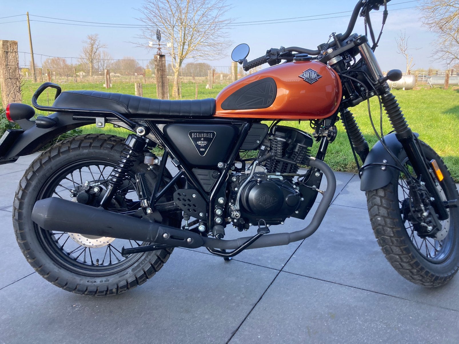 Archive scrambler, Nieuw, Particulier, 125 cc, 11 kW of minder