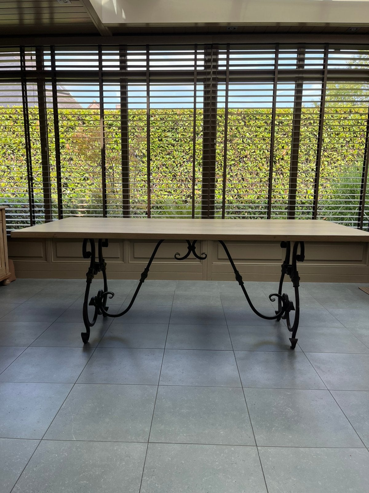 Provençaalse tafel, Tuin en Terras, Ophalen, Zo goed als nieuw