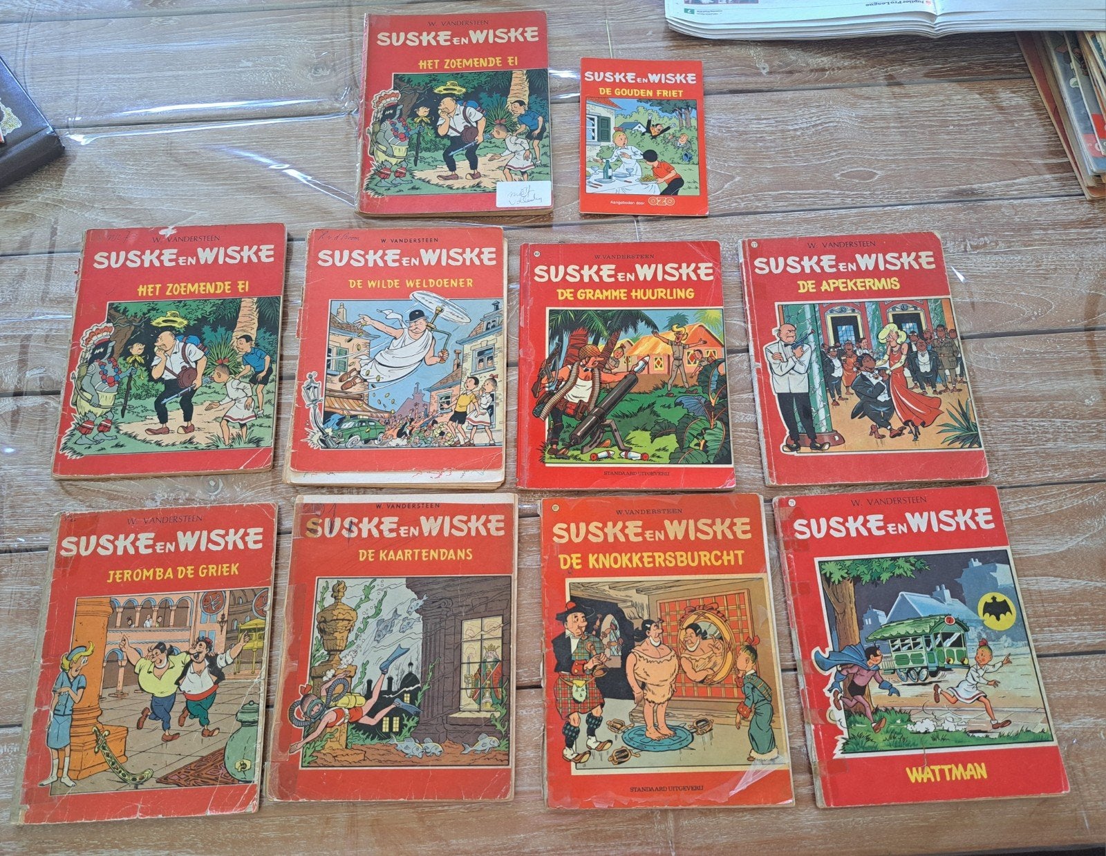 suske en wiske. verschillende titels, Boeken, Ophalen