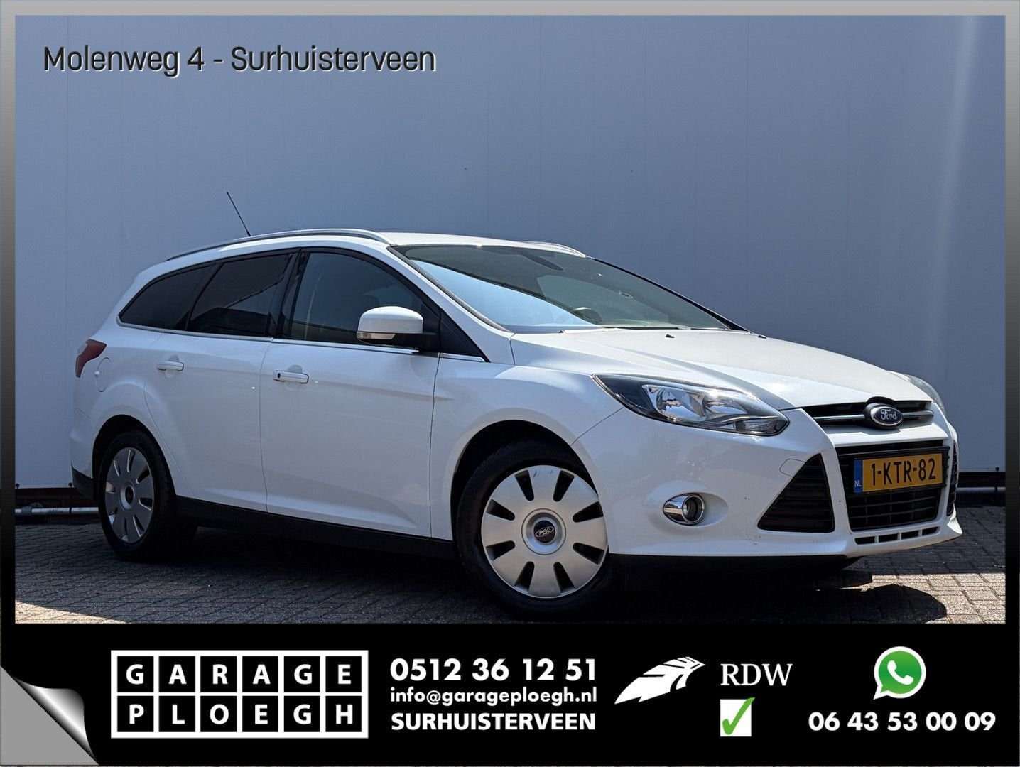 Ford Focus Wagon 1.0 EcoBoost Titanium Trekhaak Pdc Cruise V, Autos, Focus, Achat, Entreprise, Break
