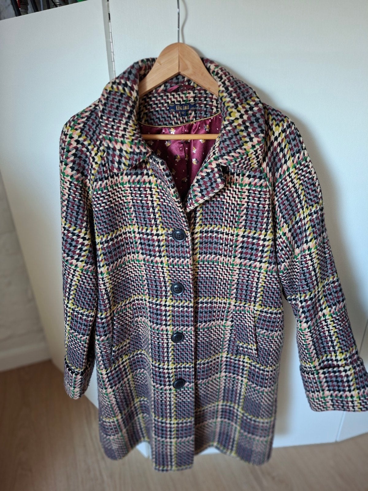 Winterjas Dames King Louie, Kleding | Dames, King Louie, Ophalen of Verzenden, Maat 42/44 (L), Meerkleurig