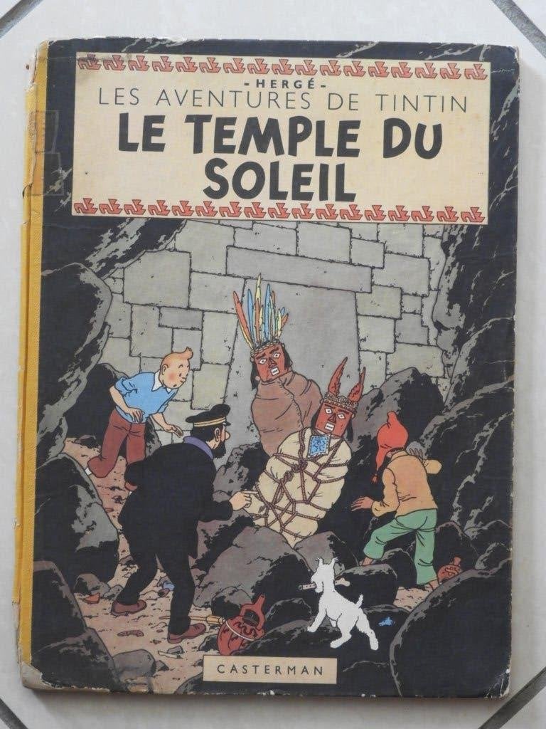 TINTIN/eo : Le Temple du Soleil, Livres, Une BD, Enlèvement ou Envoi, Utilisé, Hergé.