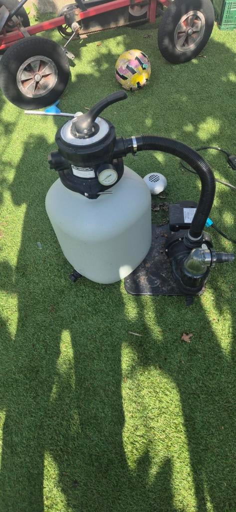 Zandfilter, Ophalen