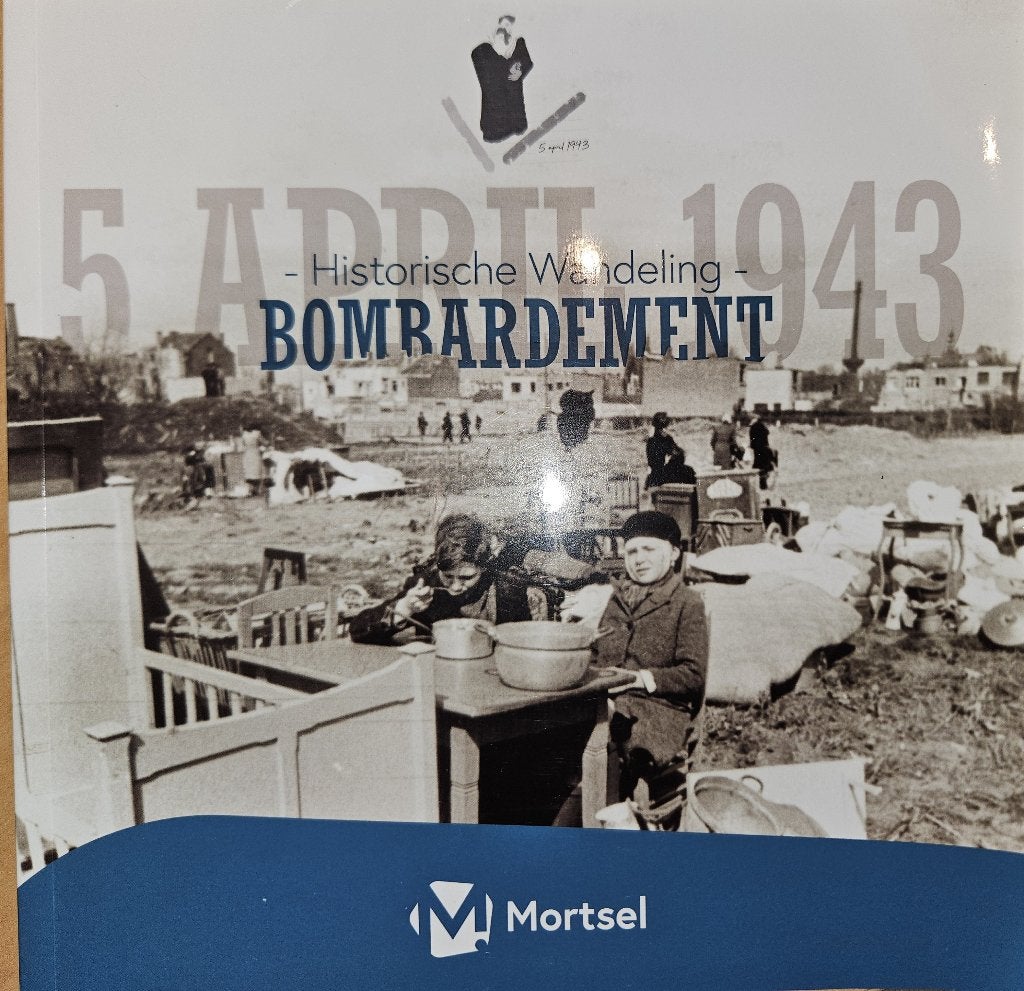 Bombardement 5 april 1943 - historische wandeling, Pieter Serrien, Ophalen of Verzenden, Zo goed als nieuw, 1945 tot heden