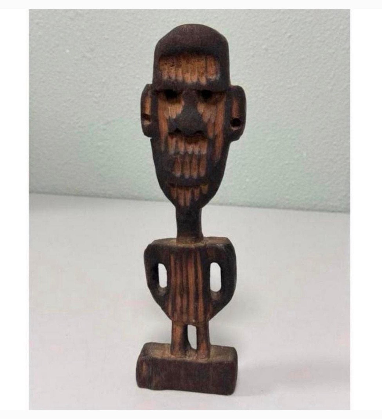 Sculpture, bois, statue d'ancêtre en bois sculpté, Afrique, Enlèvement ou Envoi, Afrique, Bois, Sculpture sur bois