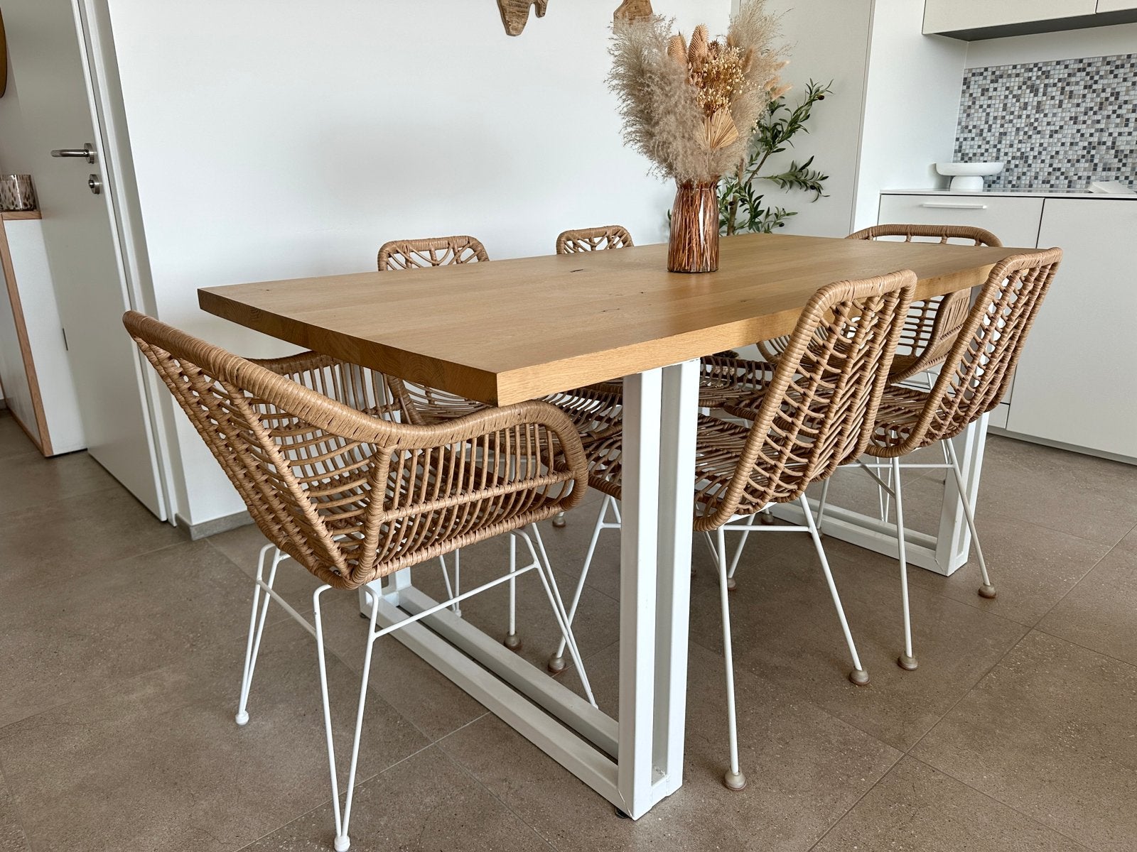 Chaises en rotin, Ophalen, Bruin, Zo goed als nieuw, Vijf, Zes of meer stoelen