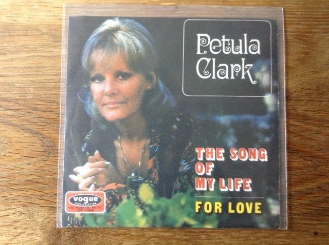 single petula clark, 7 inch, Ophalen of Verzenden, Pop, Beschermende buitenhoes