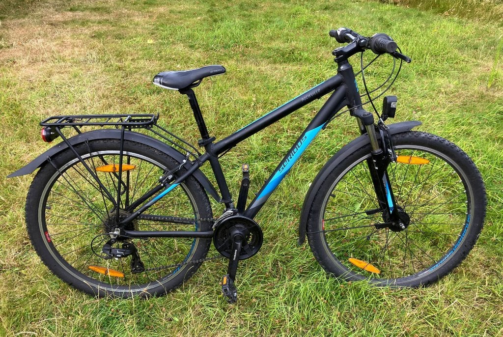 Vélo de ville VTT pour adolescents 27,5 pouces, Vitesses, Frein sur jante, 26 pouces ou plus, Enlèvement