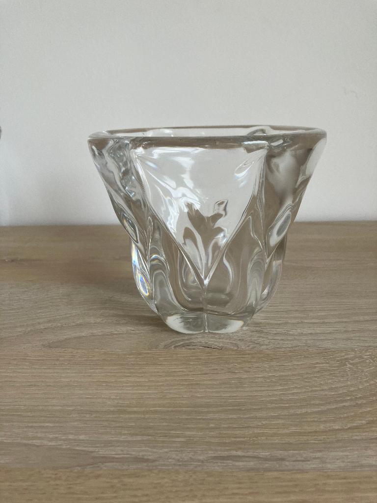 Val Saint Lambert - Vase incolore 2, Ophalen