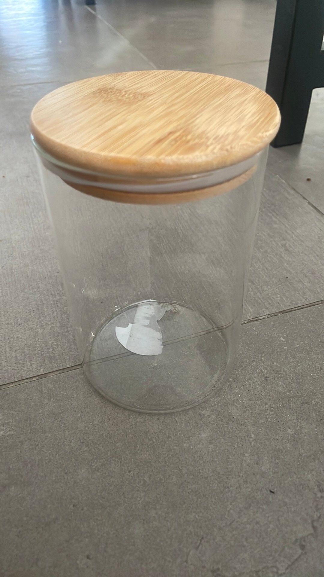 Bocal neuf qui se ferme, Neuf, 10 cm, Verre, Enlèvement
