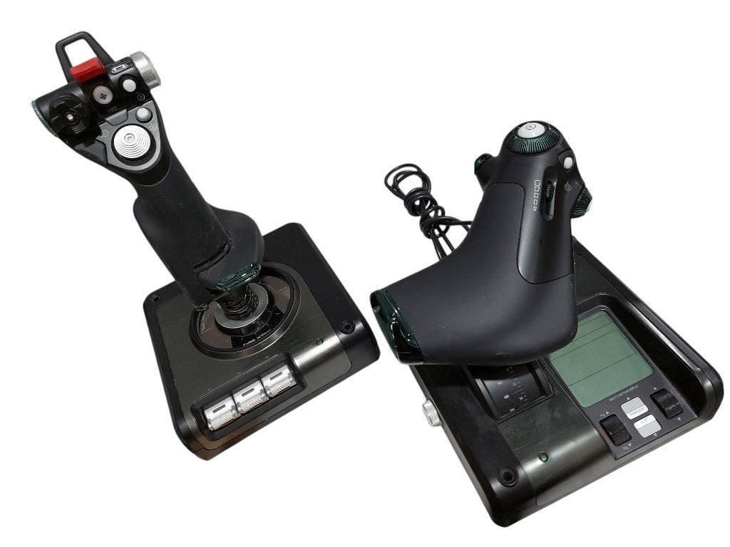 joystick Saitek X52 Pro Flight simulator, Ophalen of Verzenden, Gebruikt, Saitek