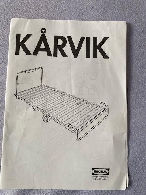plooibed, Huis en Inrichting, Ophalen, 90 cm, Eenpersoons, Bruin