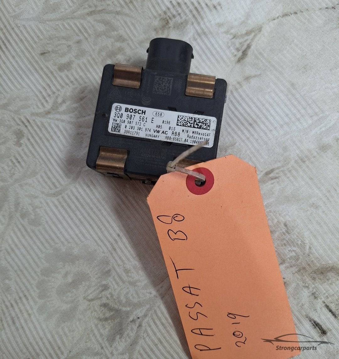 Radarsensor Afstandssensor VW Passat B8 3G 3Q0907561E 2019, Gebruikt, -, Volkswagen, -