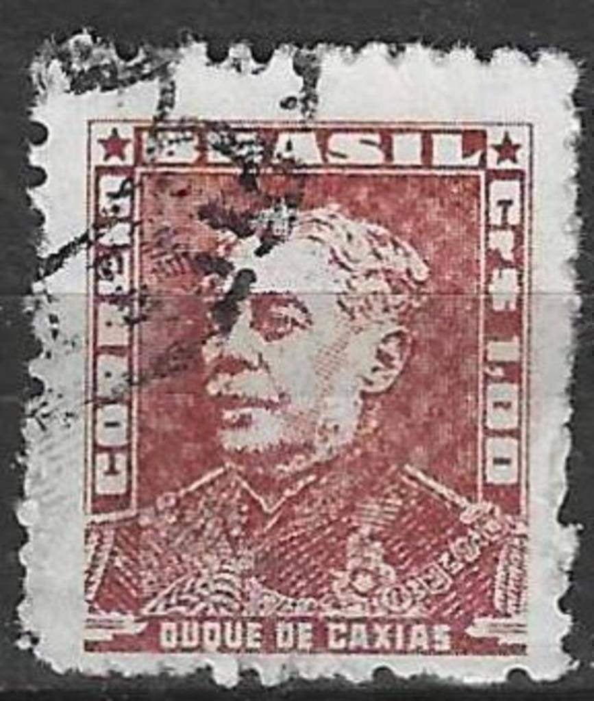 Brazilie 1954/1956 - Yvert 583 - Hertog van Caxias (ST), Postzegels en Munten, Verzenden, Gestempeld