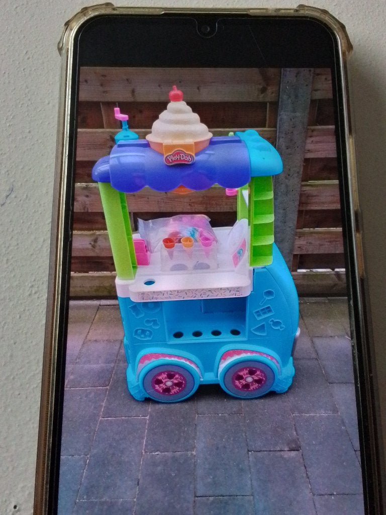 Playdoh Kitchen Creations Ultieme IJscowagen, Ophalen, Gebruikt