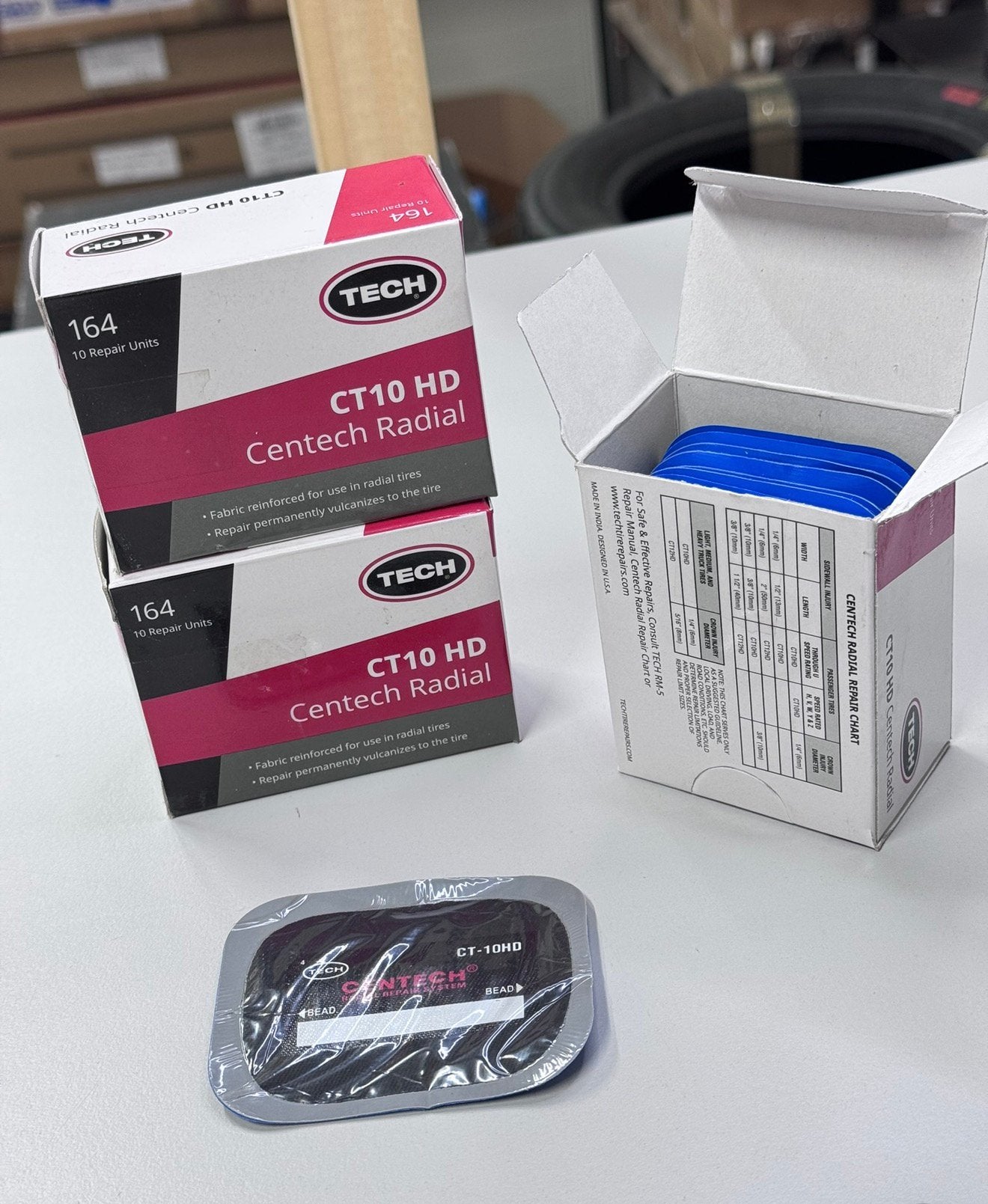 30x Tech CT10 HD, réparation de pneus, bus, camion, voiture,, Enlèvement ou Envoi, Neuf