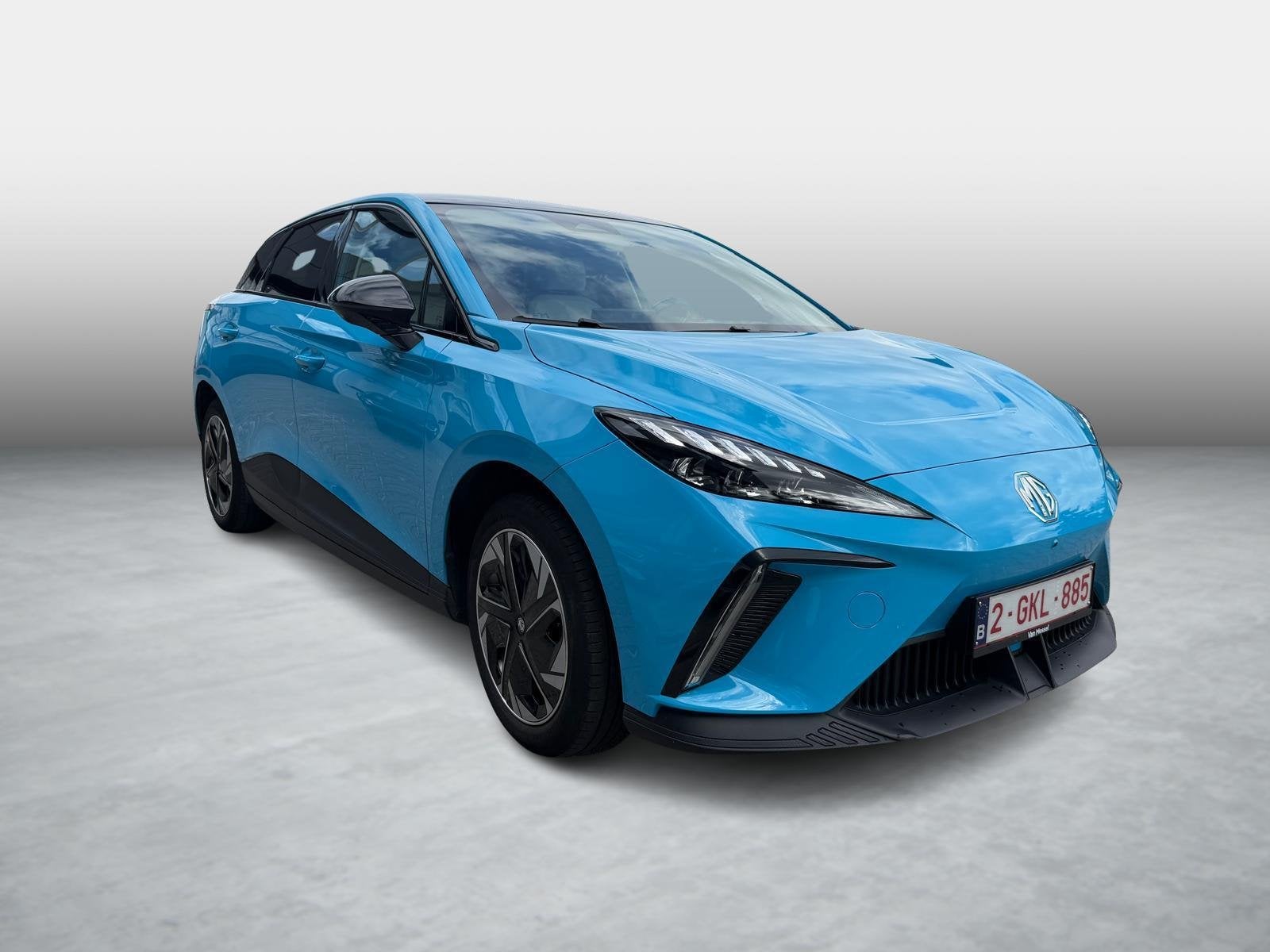 MG MG4 64 kWh Luxury, Auto's, Automaat, https://public.car-pass.be/vhr/9db672f6-db74-401d-9fad-3844784b54c5, Gebruikt, 1675 kg