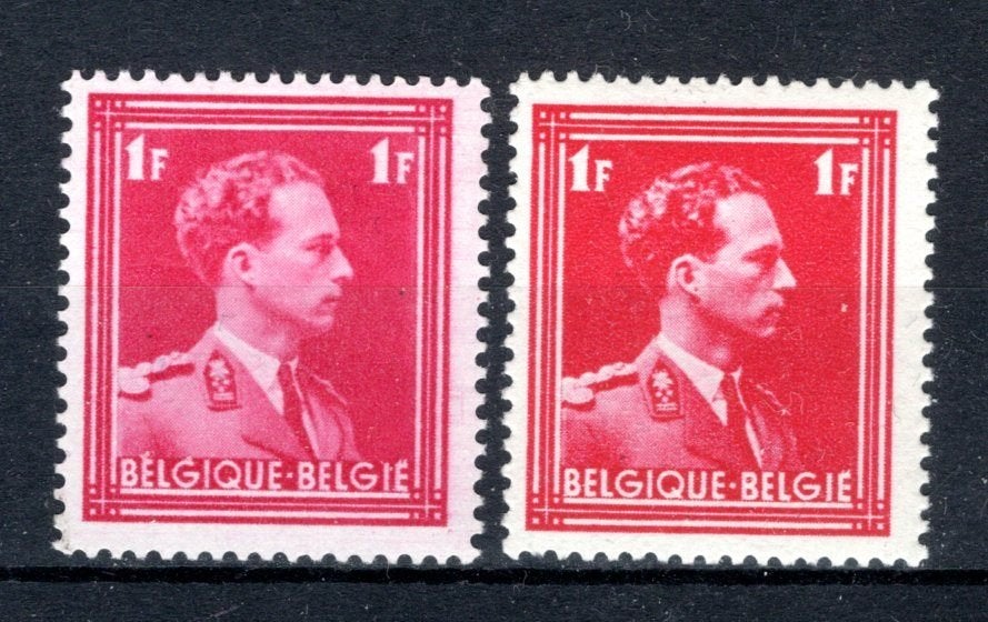 428/428a MNH 1936 - Roi Léopold 3, Envoi, Non oblitéré, Neuf