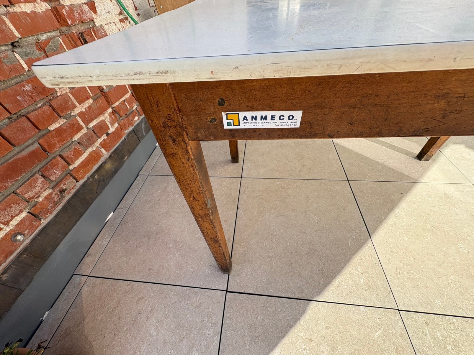 Vintage tafel Anmeco, Enlèvement
