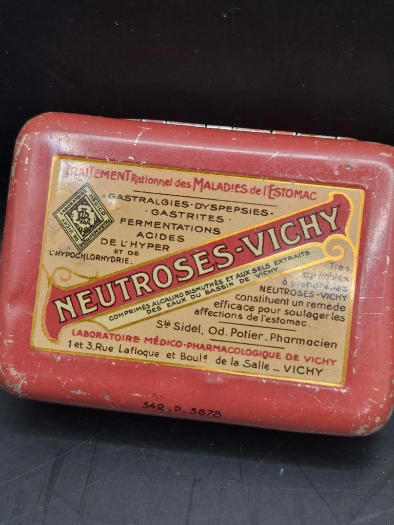 Boite vintage pharmaceutique, Collections, Enlèvement ou Envoi